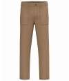 NS735 Native Spirit Washed Effect Trousers Washed Dark Camel colour image